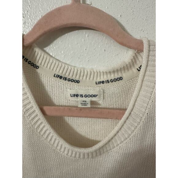 Life is Good short Sleeves sweater XL NEW - Picture 3 of 9
